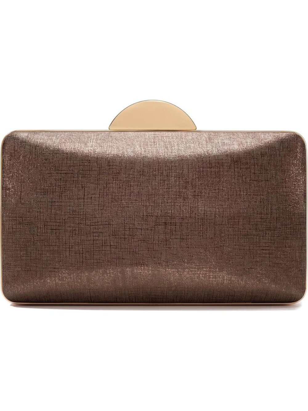👜 Women's Chocolate Champagne Clutch Formal Elegance Evening Glitter Handbags